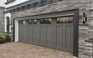 garage door makeover panels curb appeal Metro Detroit home